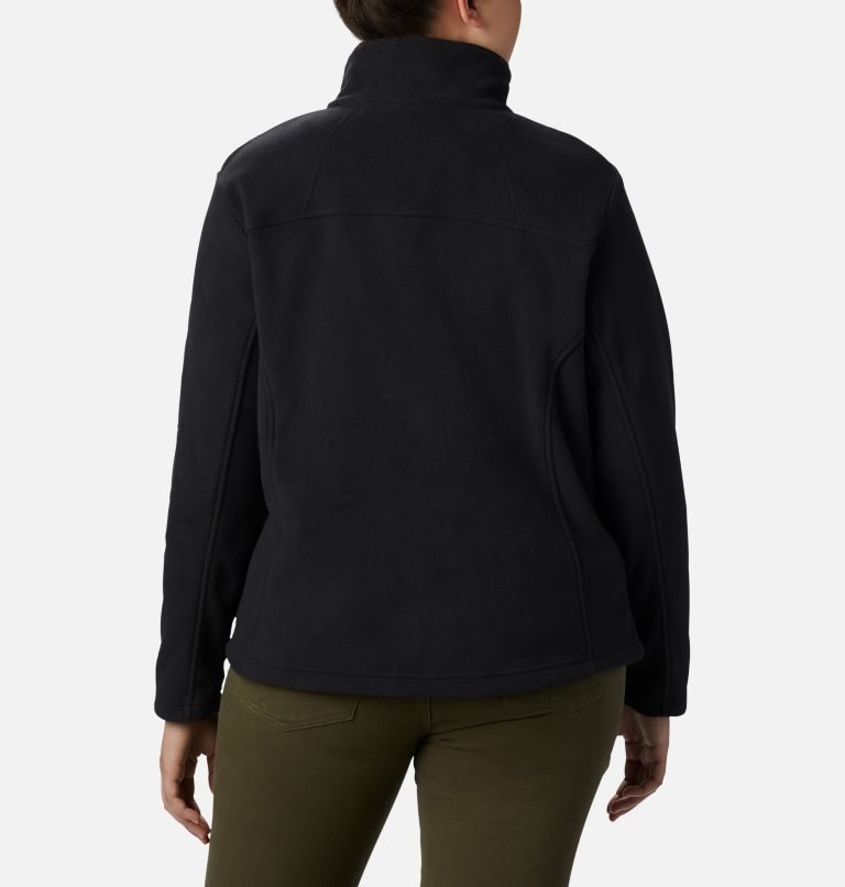 Women's Columbia Fast Trek II Jackets Black | Plus Size CA-F63C8
